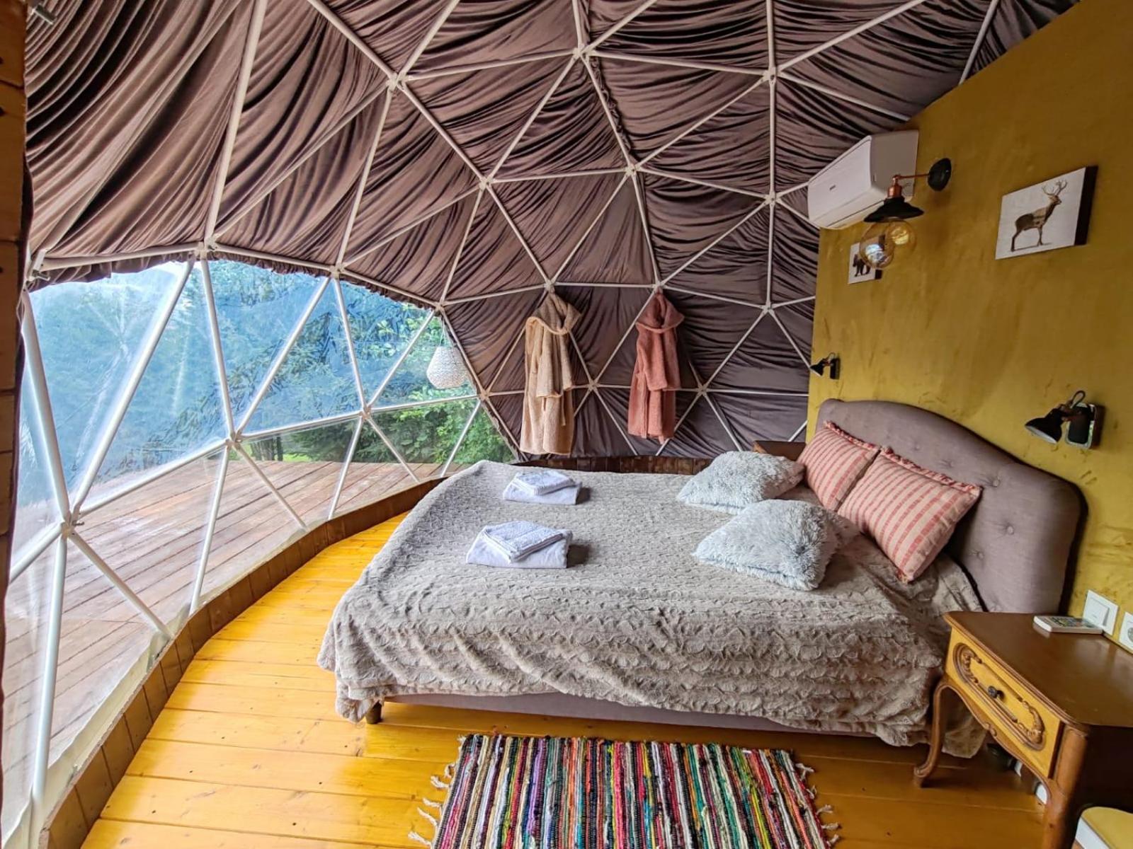 Glamping Zazen Hotel Drumu Carului Ruang foto